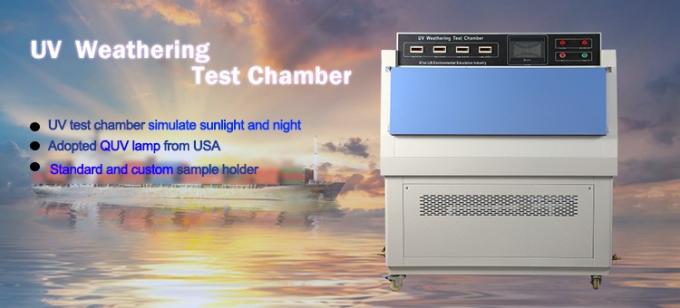 ASTM G154 ห้องแล็บ Weathering UVA Lamp Light Accelerated Aging UV Test Chamber 1