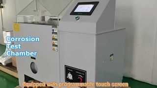 เครื่องทดสอบความต้านทานการกัดกร่อนของห้องทดสอบสเปรย์เกลือ
