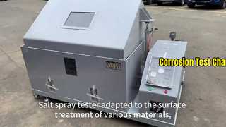 ห้องทดสอบสเปรย์เกลือ การทดสอบการกัดกร่อน เครื่องทดสอบวัสดุอุตสาหกรรม