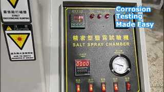 การทดสอบการกัดกร่อนของห้องทดสอบสเปรย์เกลือที่มีความแม่นยำสูง