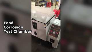 ห้องทดสอบสเปรย์เกลือ การกัดกร่อนของอุตสาหกรรมอาหาร