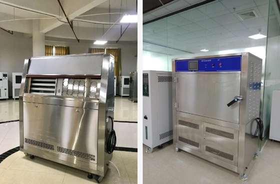 Durable 304 Stainless Steel Material Aging Performance Testing Instrument With Chamber Size 550× 1300× 1480mm D×W×H