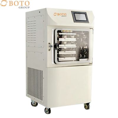 Professional MSLFV05 Lyophilizer Freeze Dryer With 15Pa Vacuum Pressure And -50C Cold Trap Temperature