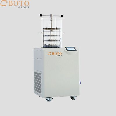 Professional MSLFV05 Lyophilizer Freeze Dryer With 15Pa Vacuum Pressure And -50C Cold Trap Temperature