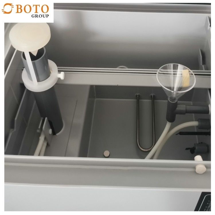 ห้องทดสอบด้านสิ่งแวดล้อม B-SST-90 ห้องทดสอบการกัดกร่อนของเกลือสเปรย์ 230x130x149 เครื่อง DIN50021 ISO