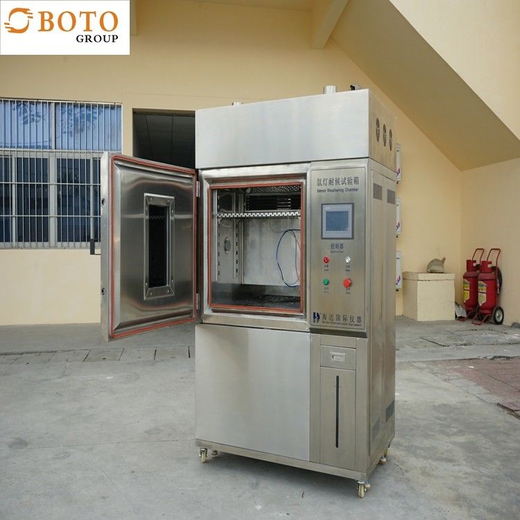 Xenon Arc Test Chamber ผู้ผลิตห้องควบคุมสภาพอากาศ DIN50021 Xenon Lamp Aging Chamber Lab Instrument