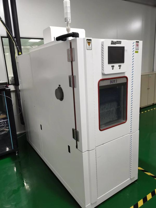 ขนาดเล็ก ป้องกันความชื้นเกิน 20%-98% ความปลอดภัยและความทนทาน โรงทดสอบความมั่นคงห้องควบคุมสิ่งแวดล้อม