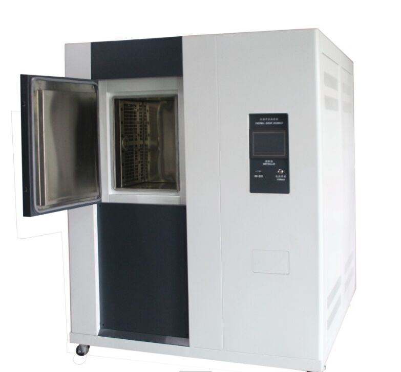 ห้องทดสอบการกระแทกทางความร้อนแบบตั้งค่าได้สองกล่อง มีระยะ 60 °C ถึง 200 °C การป้องกันความปลอดภัยหลายอย่าง สําหรับการป้องกัน, การบินอวกาศ, อิเล็กทรอนิกส์