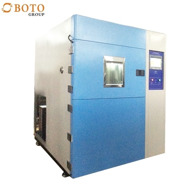 ห้องทดสอบด้านสิ่งแวดล้อมห้องทดสอบผลกระทบร้อนและเย็นสองกล่อง GB / T2423.1.2-2001 เครื่องแล็บ