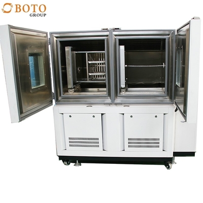 เตาอบแห้งในห้องปฏิบัติการห้องกระทบร้อนและเย็นแบบสามกล่อง B-TCT-402 GB/T2423.1.2-2001