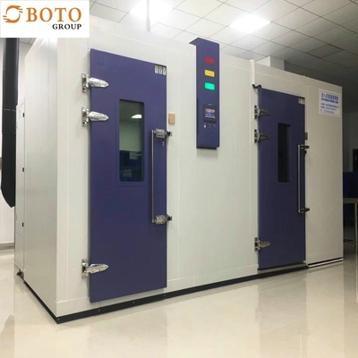 ห้องปฏิบัติการทดลองด้านสิ่งแวดล้อมของ BOTO เดินในอุปกรณ์อุณหภูมิและความชื้นในห้องภูมิอากาศ Walk In Test Cham