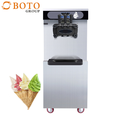 BT-25FB 25L/H เครื่องทำไอศครีมนุ่มตั้งพื้นสแตนเลสเชิงพาณิชย์