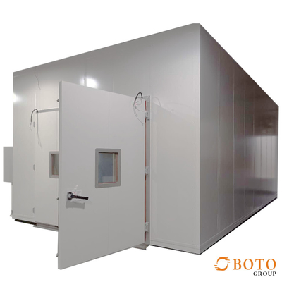 สิ่งแวดล้อม Humedad Constante Del Termostato ห้องทดสอบความชื้นอุณหภูมิ Walk In Climate Chamber